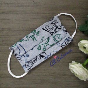 Kids Dinosaurs Face Mask
